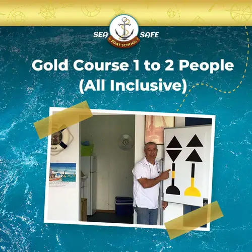 Gold Course 1-2 People - Skippers Ticket Course