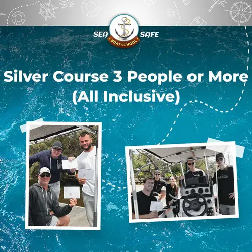 Silver Course 3 People or More - Skippers Ticket Course