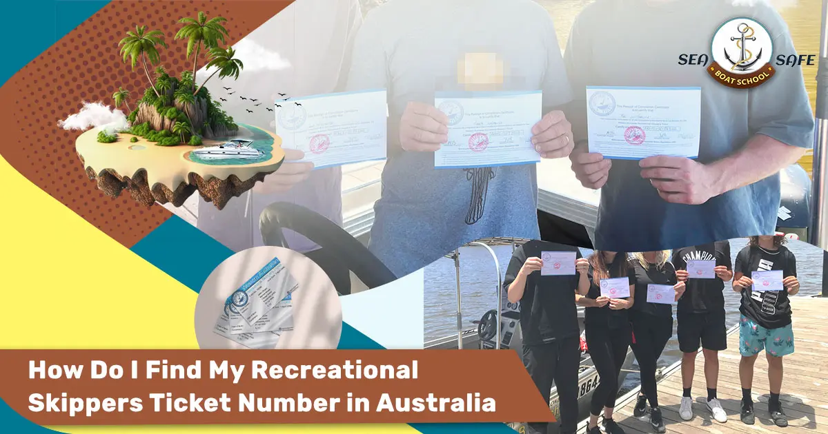 how do i find recreational skippers ticket number in australia